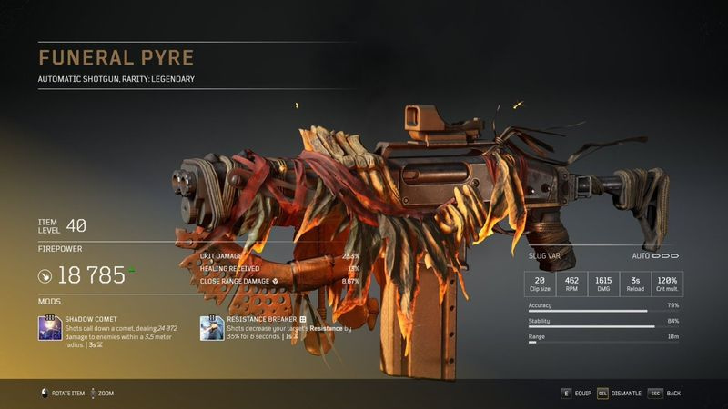 Outriders legendäre Waffen