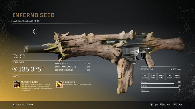 Outriders legendäre Waffen