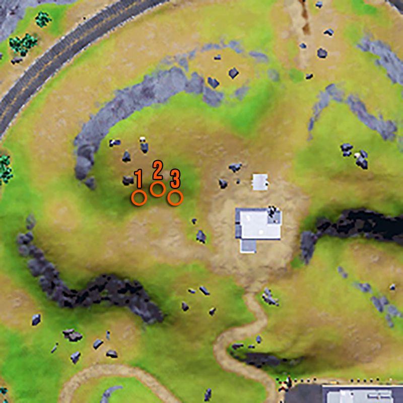 Fortniten taimien sijainnit