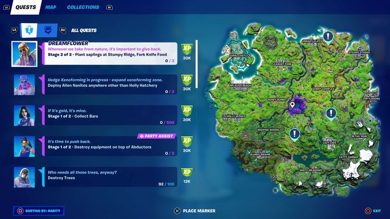 Missioni della settimana 6 di Fortnite Stagione 7