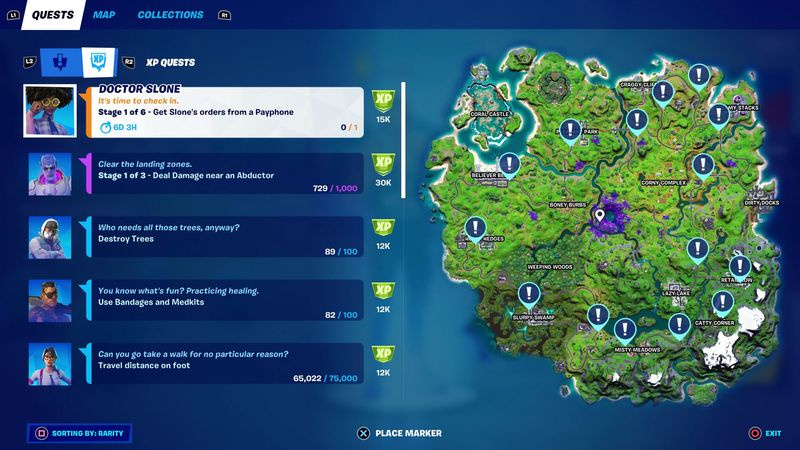 Missioni della settimana 6 di Fortnite Stagione 7
