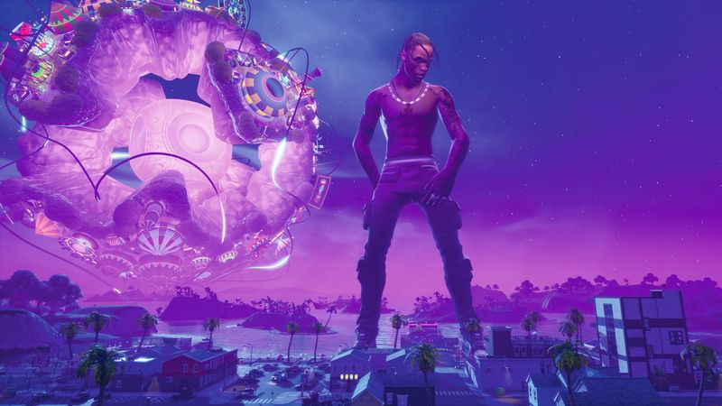 Travis Scott Fortnitessa