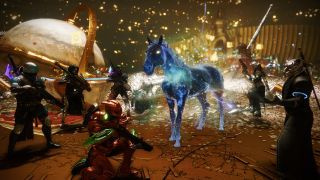 Destiny 2 bungie 30-jarig jubileum evenement bewakers en starhorse in xurs schatkamer bungie afbeelding
