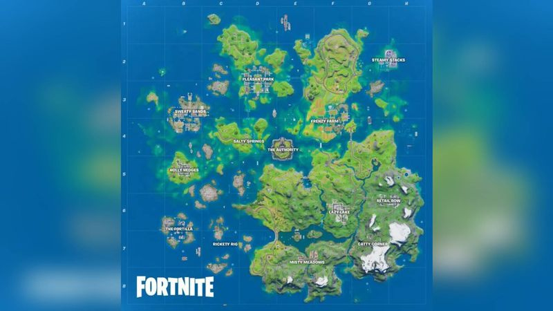 Fortnite nyt kort