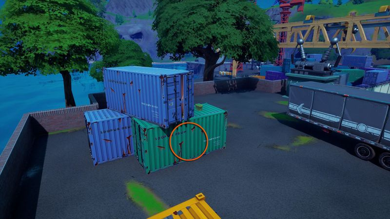 Fortniten autonosien sijainnit Dirty Docks