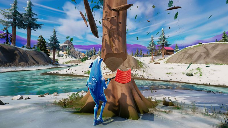 Posizioni di Fortnite Timber Pines