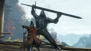 Sekiro Armored Warrior Boss