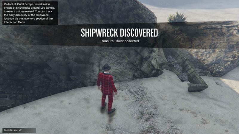 Posizioni dei relitti di GTA Online
