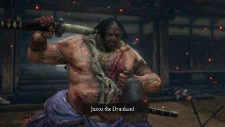 Sekiro Juzou, la guida del boss ubriacone