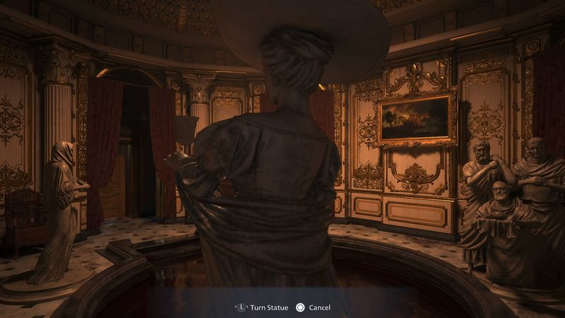 resident evil landsby statue puslespil