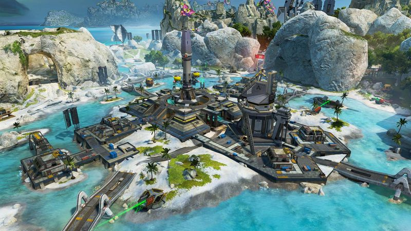 Apex Legends Sæson 11 Escape Storm Point-kort Barometer-punkt af interesse