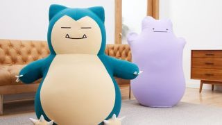 Cuscini a sacco gigante di Pokemon Snorlax e Ditto