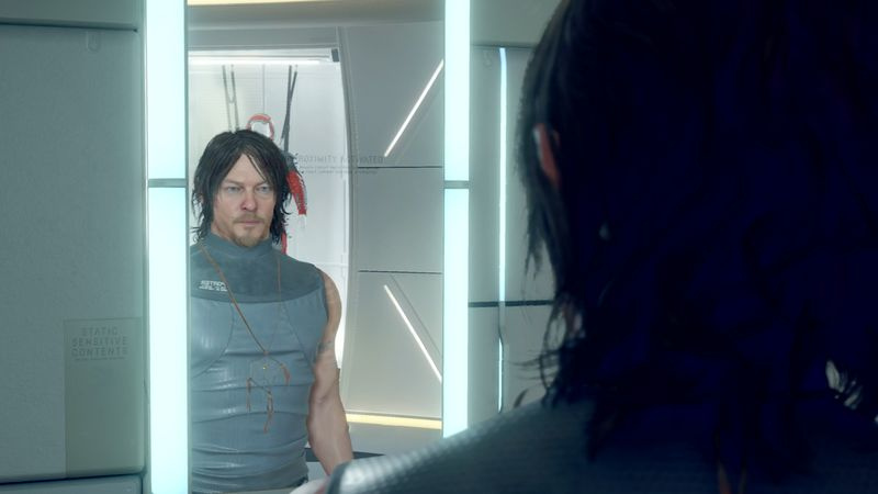 death stranding bb spegel
