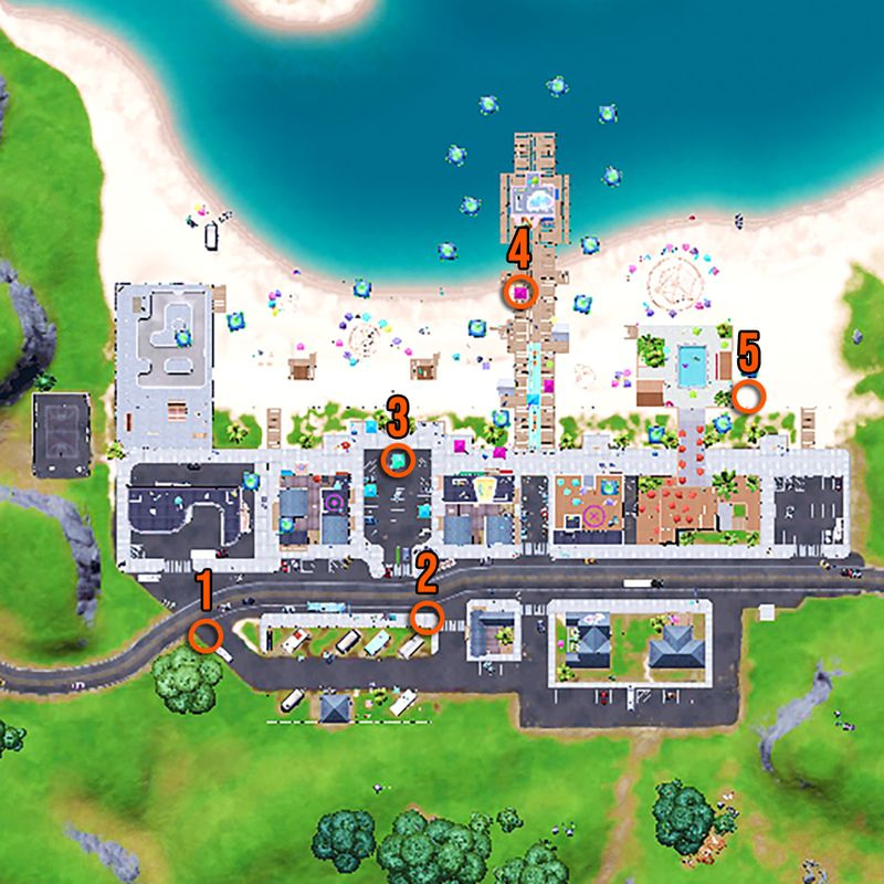 Fortnite CB-radioers placeringer