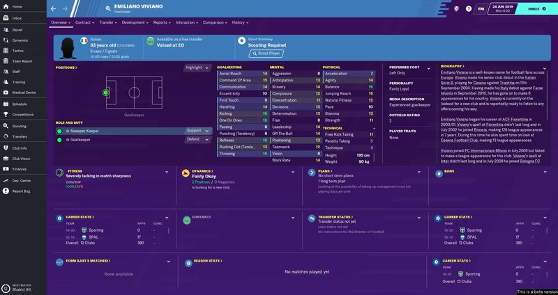 Football Manager 2020 fria agenter