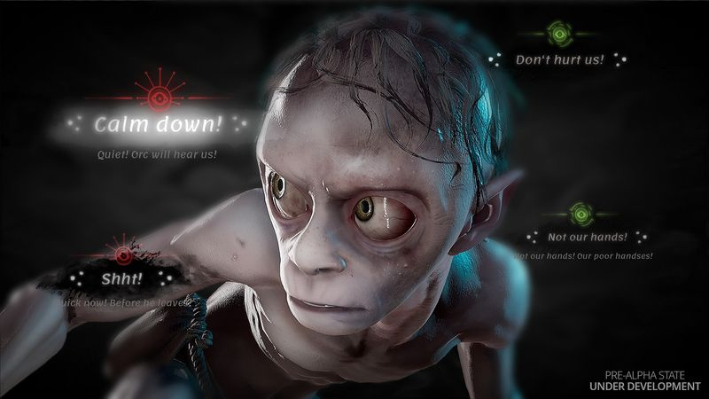 The Lord of the Rings: Gollum ray tracing