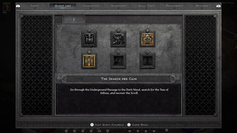 Diablo 2 maanalainen käytävä