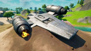 Fortnite Razor Crest plats