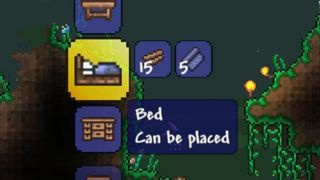 Sådan laver du en seng i Terraria