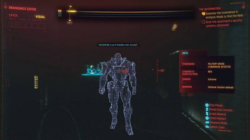 Cyberpunk 2077 braindance