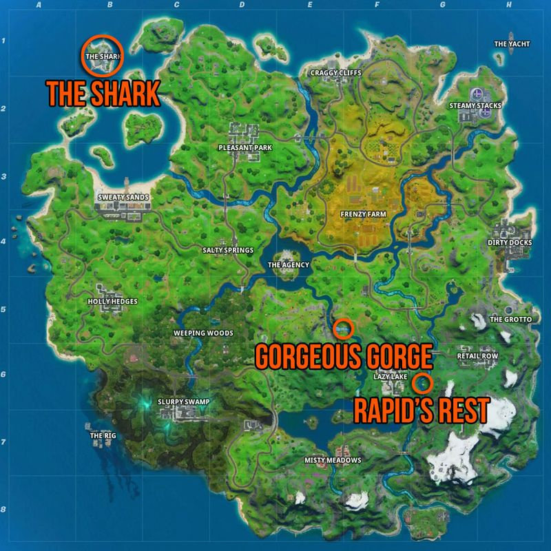 Fortnite Lo Squalo, Rapido