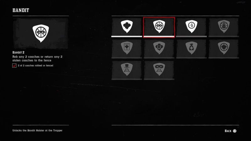 Red Dead Redemption 2 Bandit-uitdagingen Beroof 2 coaches of breng 2 gestolen coaches terug naar het hek