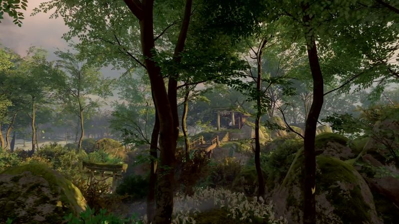 Ghost of Tsushima Shinto Shrines: Marsh Rock Shrine