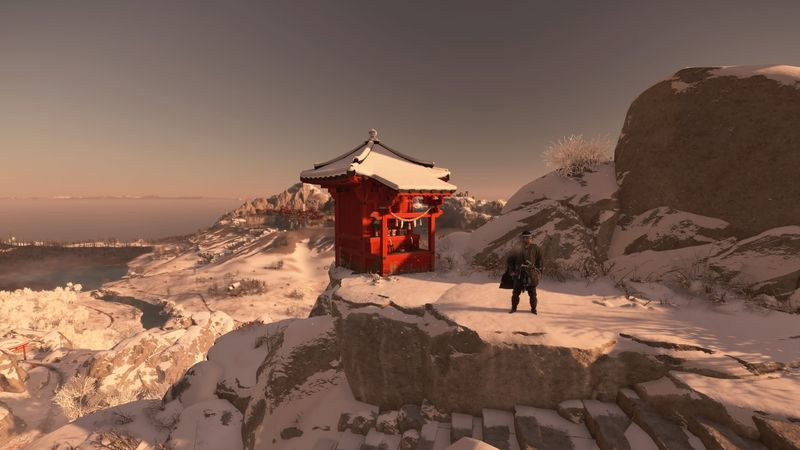 Ghost of Tsushima Shinto Shrines: Crane Mountain Shrine
