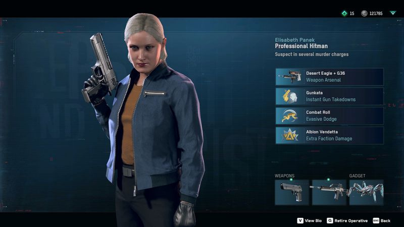 Watch Dogs Legion bedste rekrutter: Professional Hitman