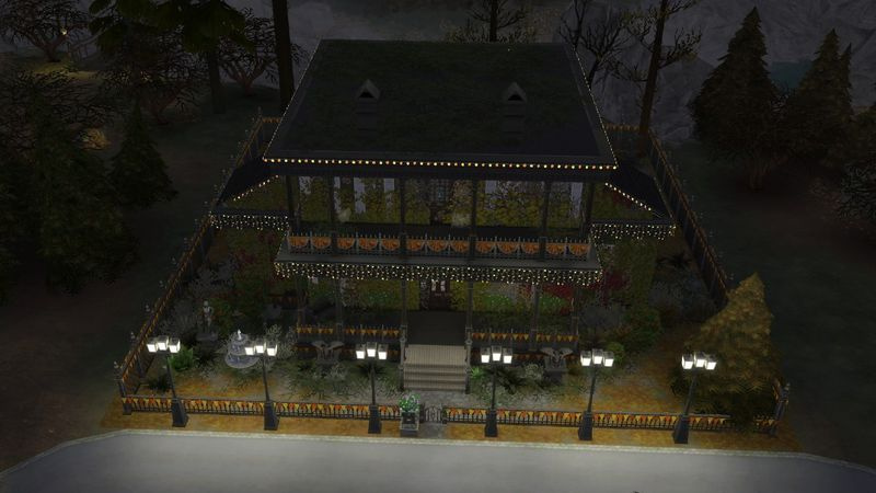 The Sims 4 kummitustalo