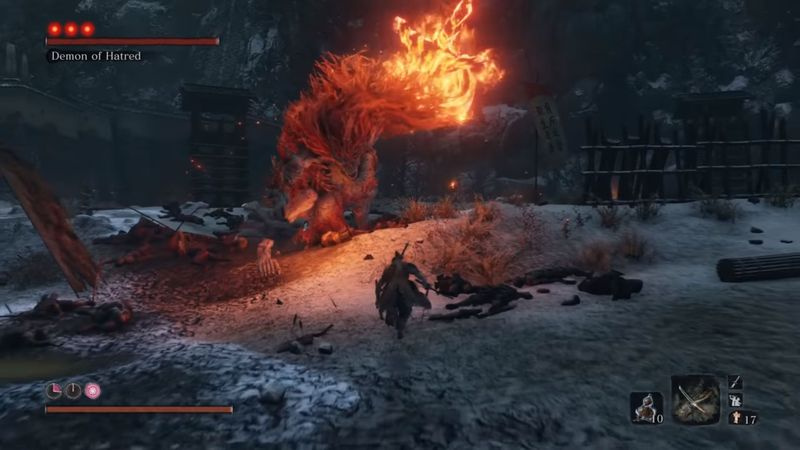 Sekiro Demon of Hatred guida al boss