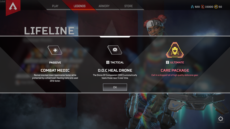 Apex Legends Lifeline -kyvyt ja äärimmäiset