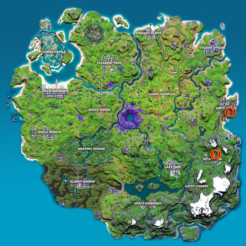Fortniten kissanruokapaikat