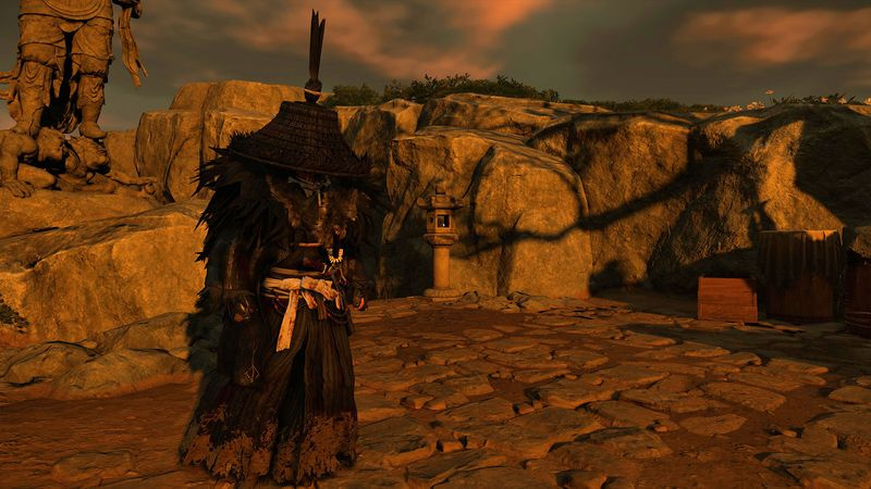 Ghost of Tsushima: Iki Island Bloodborne rustning