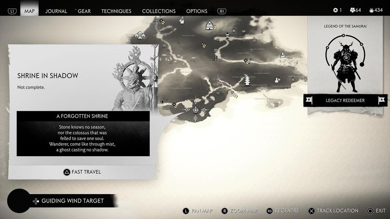 Ghost of Tsushima: Iki Island Shrine in Shadow