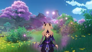 genshin impatto sakura fiorisce