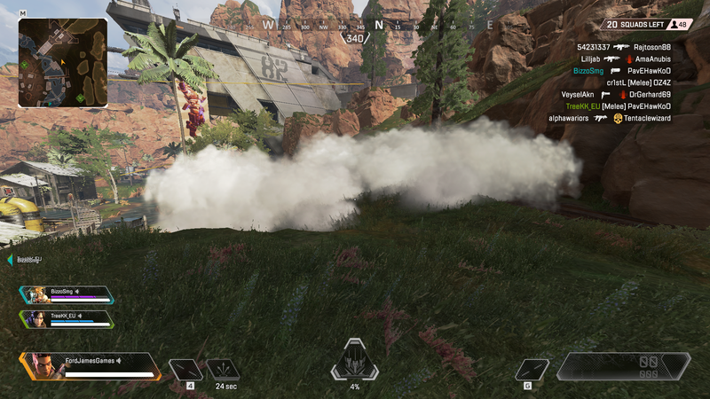 Apex Legends Bangalore -savunheitin