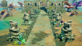 Placeringer af Fortnite Stone Statues