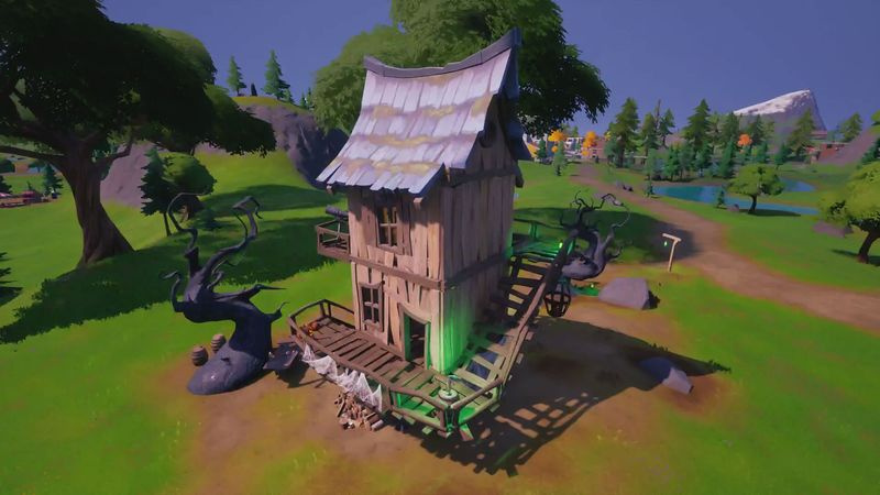 Fortnite Witch Brooms platser