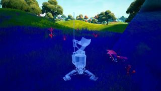 Fortnite-skannrar på Alien Biome-platserna