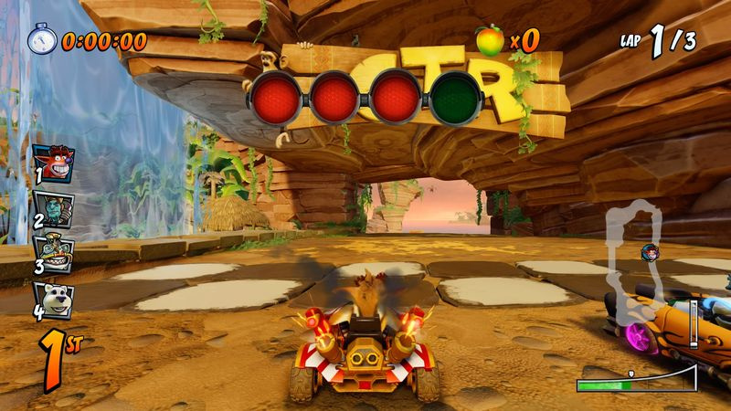 Crash Team Racingin vinkit nopeuden lisäämiseen