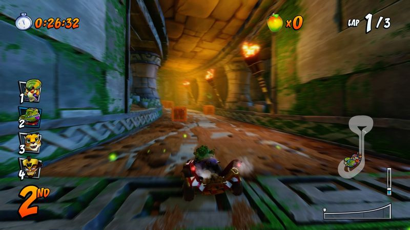 Crash Team Racing vinkkejä piilotettuihin pikakuvakkeisiin