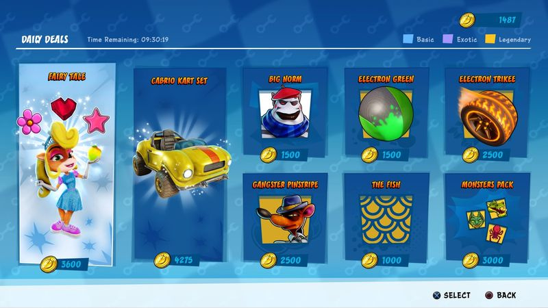 Crash Team Racing -vinkkejä Wumpa-kolikoihin