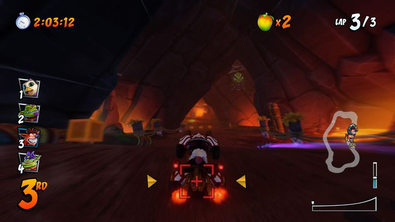 Crash Team Racing -vinkkejä Estä ohjukset