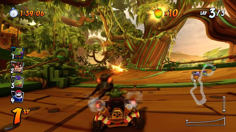 Crash Team Racing -vinkkejä Pommeja voidaan räjäyttää etänä