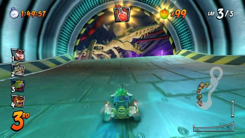 Crash Team Racing -vinkkejä Wumpa-hedelmä