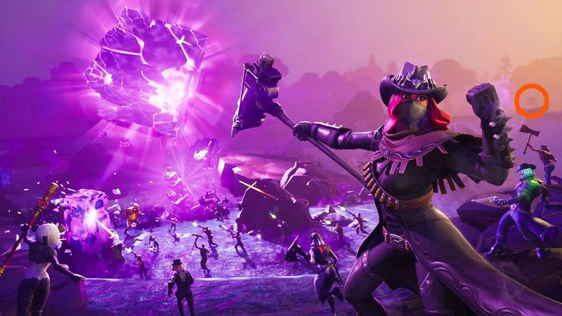 Fortnite Hunting Party Week 7 Skärm med dold Battle Star