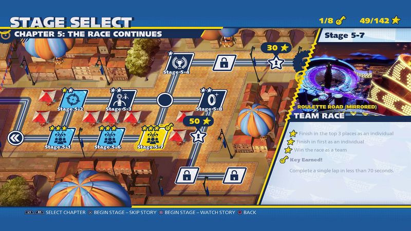 team sonic racing cutcscene