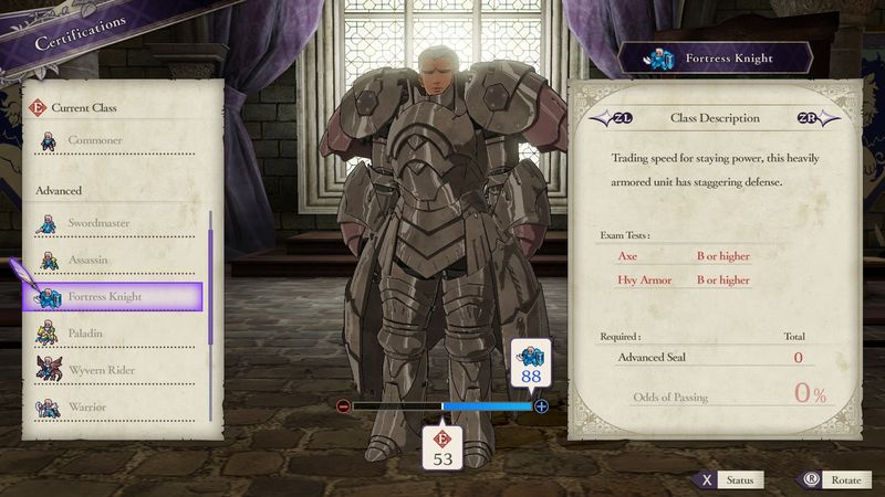 Fire Emblem: Tre hus klasse