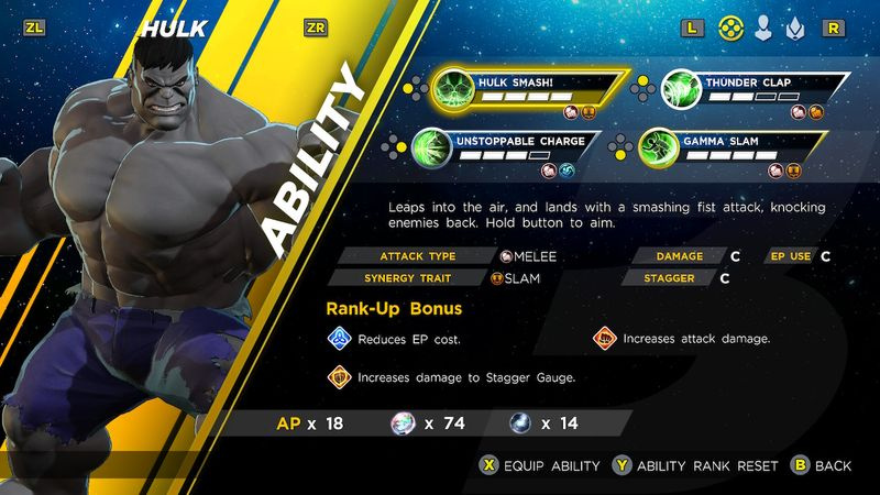 paras Marvel Ultimate Alliance 3 hahmoa Hulk